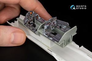 F-4C Phantom II 3D-Printed & coloured Interior on decal paper (Academy) (Small version) (with 3D-printed resin parts)