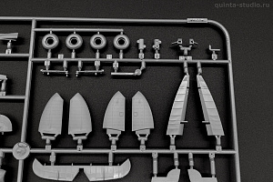 Model kit 1/48 BATTLE of BRITAIN Supermarine SPITFIRE Mk.Ia (Eduard kits)