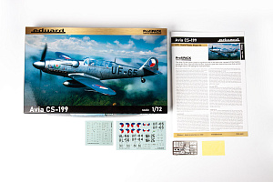 Model kit 1/72 Avia CS-199 Profipack edition (Eduard kits)