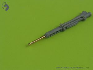 Aircraft detailing sets (brass) 1/32 German aircraft autocannon MG FF - turned barrels and etched sights (2pcs) 