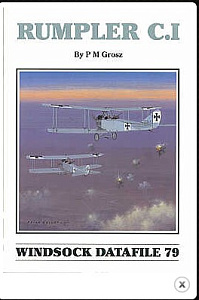 Aircraft books Rumpler C.I  (Albatros Productions)