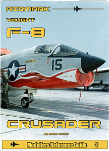 Aircraft books Vought F-8E Crusader by Andy Evans (Airmark)