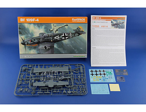 Model kit 1/48 Messerschmitt Bf-109F-4 ProfiPACK edition (Eduard kits)