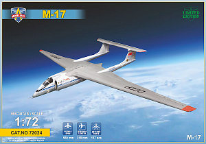 Model kit 1/72 Myasishchev M-17 with BONUS - special Airstairs included (Modelsvit) (damaged package) 