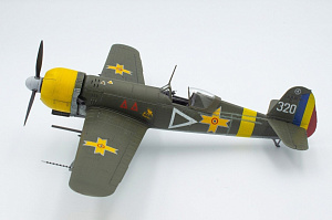 Model kit 1/72 I.A.R.80 Romanian Fighter - Gathering Storm 1941 (IBG Models)