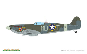 Model kit 1/48 Supermarine Spitfire Mk.Vb mid (Eduard kits)
