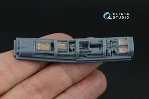 Su-30SM Air Brake Bay with Avionics & Circuit Breaker Panels (Zvezda) (with 3D-printed resin parts) 