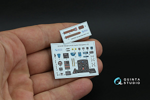 Nakajima Ki-84 Hayate 3D-Printed & coloured Interior on decal paper (Hasegawa)