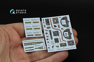 HP.52 Hampden 3D-Printed & coloured Interior on decal paper (ICM)