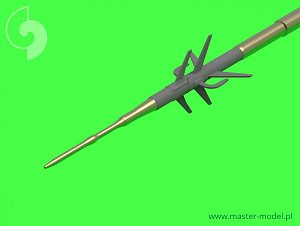 Aircraft guns (brass) 1/48 Sukhoi Su-25UB/Su-25K Frogfoot - Pitot Tubes