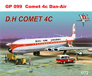 Model kit 1/72 de Havilland Comet 4C Dan-Air London (Mach 2)