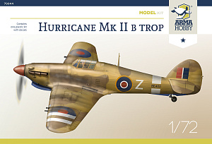 Model kit 1/72 Hawker Hurricane Mk.IIb (Arma Hobby)