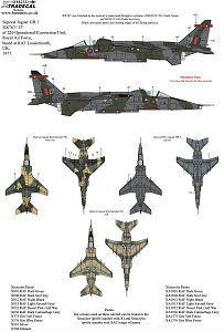 Decal 1/48 Sepecat Jaguar GR.1/GR.1A Part 2 (7) (Xtradecal)