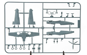 Model kit 1/72 Messerschmitt Bf-109F (Eduard kits)