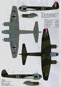 Decal 1/32 Junkers Ju-88A-1 (2) (6) (Techmod)