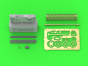 Aircraft detailing sets (brass) 1/32 German WWI machine gun Spandau LMG 08 (x 1 pc) - with cooling jacket ver.1 