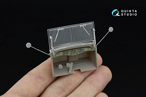 U.S. Diamond T 968A Cargo truck (open cab) 3D-Printed & coloured Interior on decal paper (Mirror Models) (with 3D-printed resin parts)