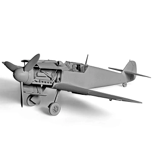 Model kit 1/48 Messerschmitt Bf-109F-4  (Zvezda)