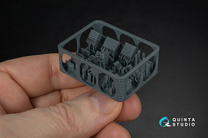 Vultee Mk.II Vengeance 3D-Printed & coloured Interior on decal paper (Dora Wings) (with 3D-printed resin parts)