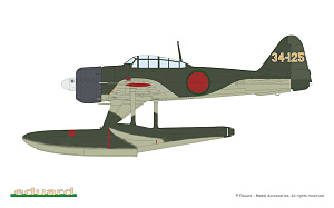 Model kit 1/48 Mitsubishi A6M2-N Rufe The Weekend edition (Eduard kits)