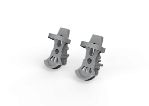 Additions (3D resin printing) 1/72 Luftwaffe rudder pedals
