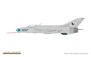 Model kit 1/48 Mikoyan MiG-21F-13 1/48 The ProfiPACK edition (Eduard kits)