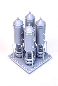 Additions (3D resin printing) 1/48 FAB-250M46 bombs (4pcs) (Mazhor Models)