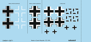 Decal 1/48 Fw 190A-3 national insignia (EDU)