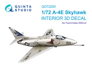 A-4E 3D-Printed & coloured Interior on decal paper (Fujimi/Hobby 2000)