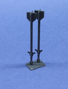 Additions (3D resin printing) 1/48 AIM-9J missile 2 pcs. set. (KepModels)