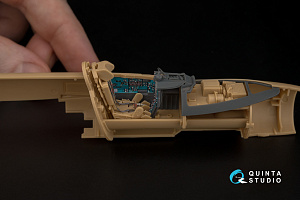 MiG-21MF (Gorkiy plant) 3D-Printed & coloured Interior on decal paper (RFM) (with 3D-printed resin parts)