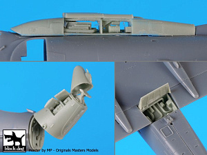 Additions (3D resin printing) 1/72 Douglas A-4 Skyhawk (designed to be used with Hobby Boss kits)