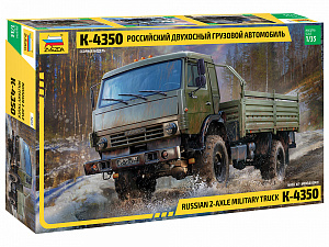 Model kit 1/35 Russian K-4326 2 Axle Military Truck  (Zvezda)