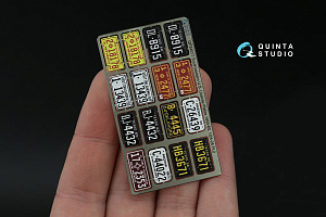 Southwestern U.S. License Plates 1950-1960 Pt.2 (All kits) (with metal base)