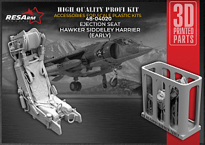 Additions (3D resin printing) 1/48 Hawker Siddeley Harrier (early) catapult seat (RESArm)