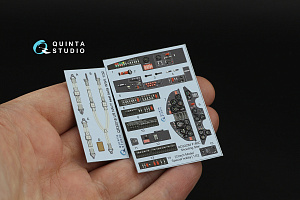 F-80C Shooting Star 3D-Printed & coloured Interior on decal paper (Czech Model/Special Hobby)