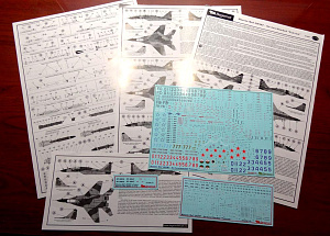 Decal 1/72 	Mikoyan MiG-29SMT (Begemot)