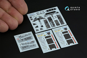 F-15E 3D-Printed & coloured Interior on decal paper (Hasegawa)