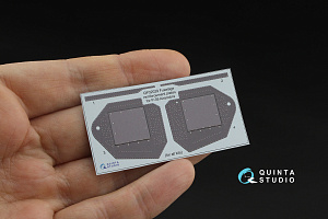 P-39  Airacobra Fuselage reinforcement plates (for all kits)
