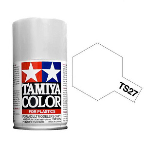 Spray paint TS-27 Matt White (Tamiya) (100ml)