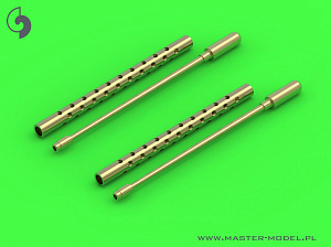 Aircraft detailing sets (brass) 1/72 Browning M2 aircraft .50 caliber (12.7mm) barrels (2pcs) 