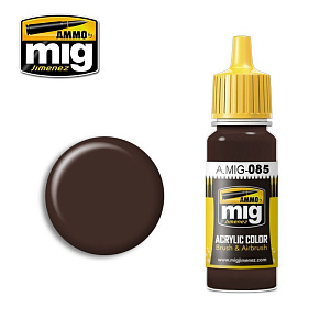 Acrylic paint NATO BROWN (Ammo Mig) (17ml) 