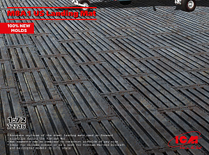 Diorama bases 1/72 M8A1 US landing mat (ICM) 