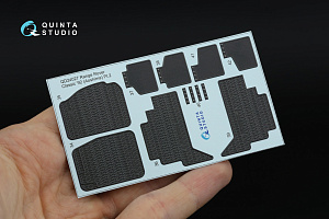 Range Rover Classic '92 3D-Printed & coloured Interior on decal paper (Aoshima)