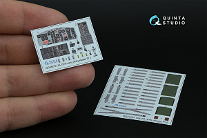 UH-1D early/UH-1H early 3D-Printed & coloured Interior on decal paper (Kitty Hawk)