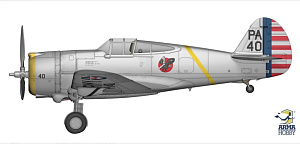 Model kit 1/72 Curtiss P-36C (Arma Hobby)