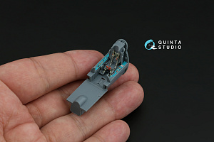 MiG-21bis early 3D-Printed & coloured Interior on decal paper (Eduard) (with 3D-printed resin parts)