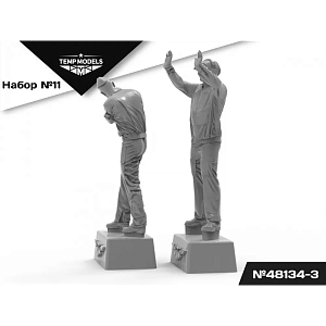 Figures (resin) 1/48 TECHNIQUES OF THE RF Navy. Set No. 11-3 (Temp Models)