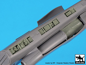 Additions (3D resin printing) 1/48 Sukhoi Su-25 Big set (designed to be used with Zvezda kits) 