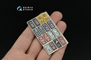 Western U.S. License Plates 1950-1960 Pt.2 (All kits) (with metal base)